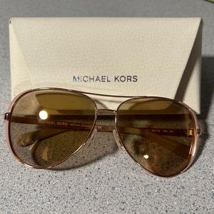 Michael Kors Aviators - rose gold